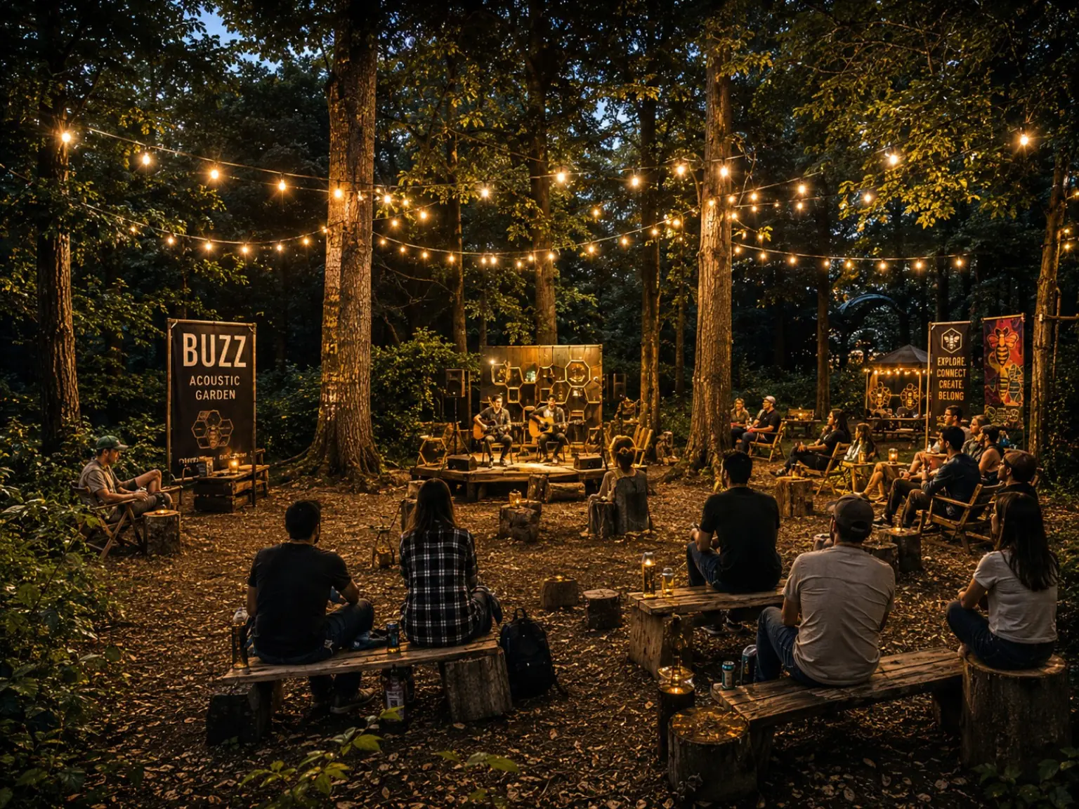 Buzz Acoustic Garden concept rendering